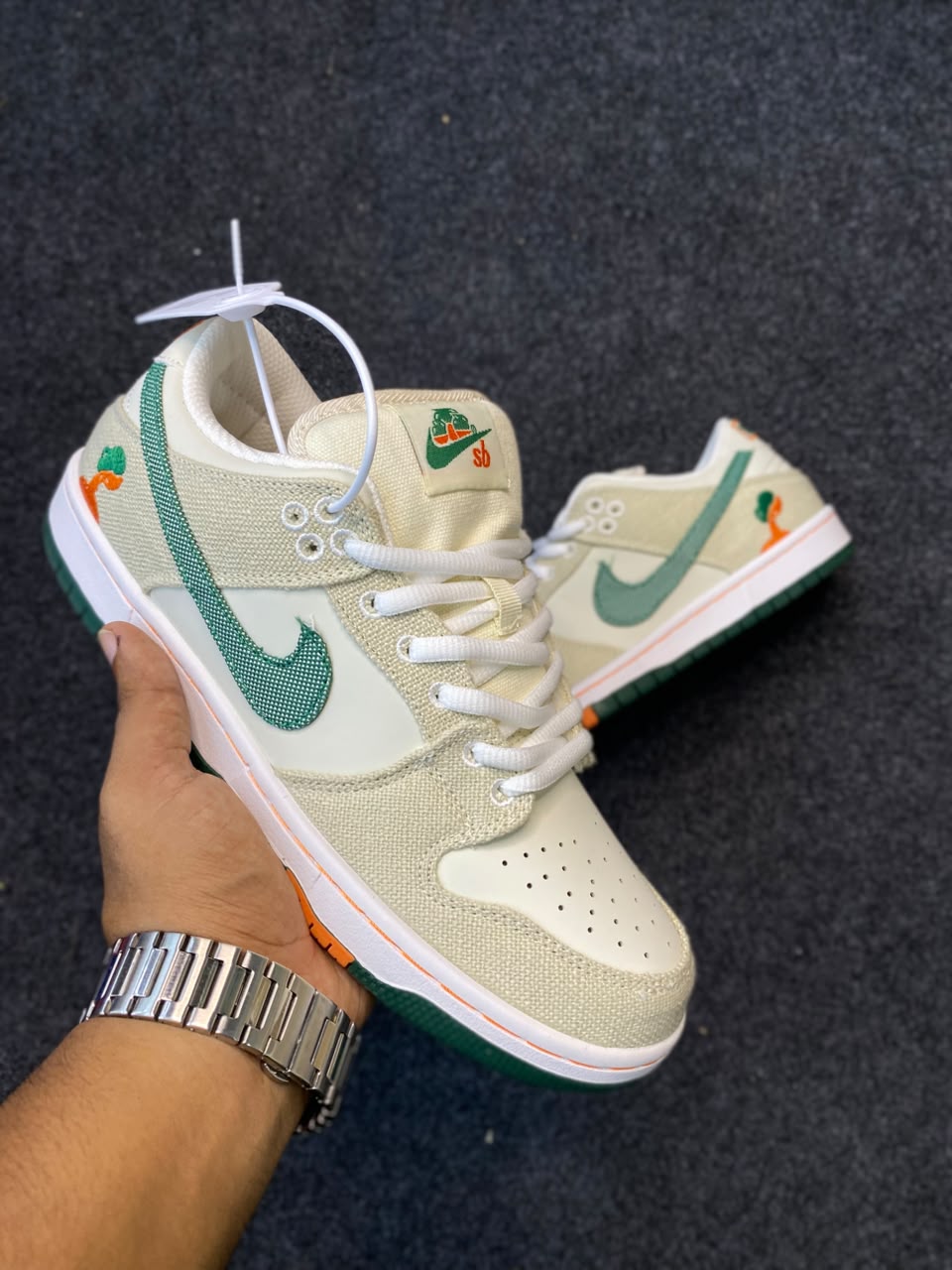 Nike SB Dunk Low x Jarritos 'Phantom and Malachite